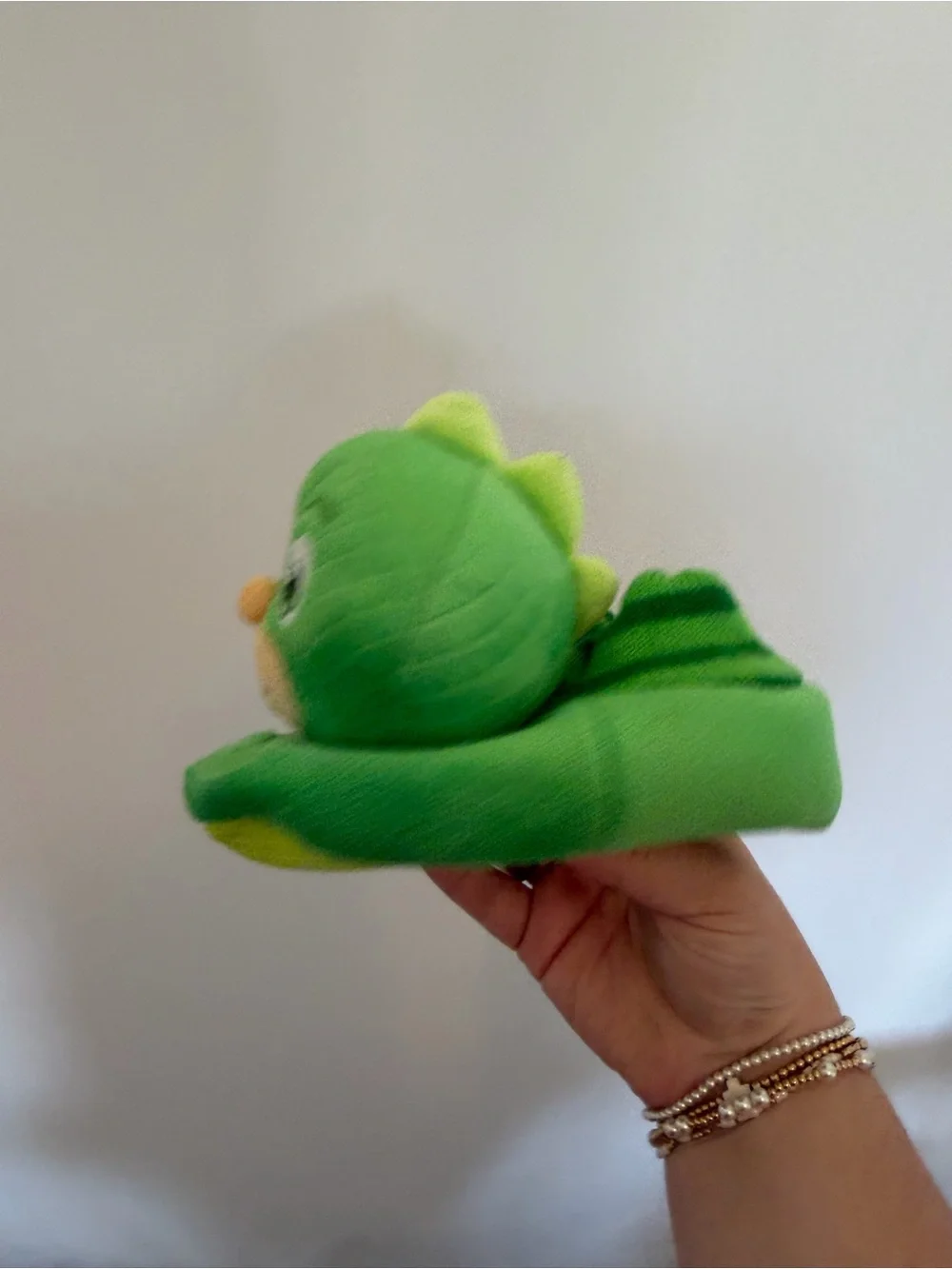 Target Green Plush Gekko Kids Slippers